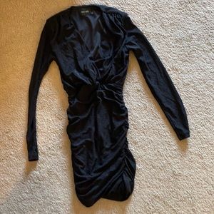 Black cocktail dress